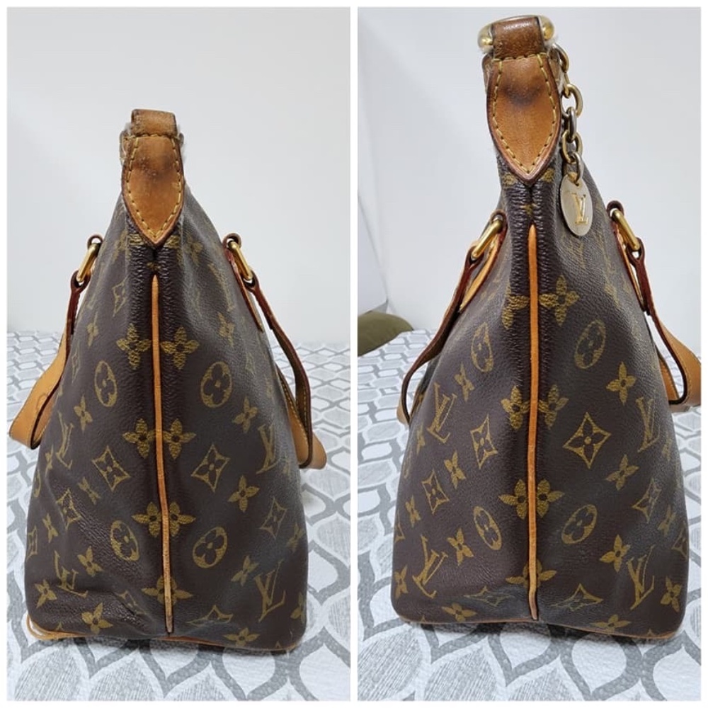 Authentic LOUIS VUITTON Monogram Palermo PM Shoulder Bag Brown - Picture 12 of 16
